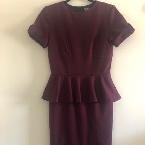 Dark Purple Dress